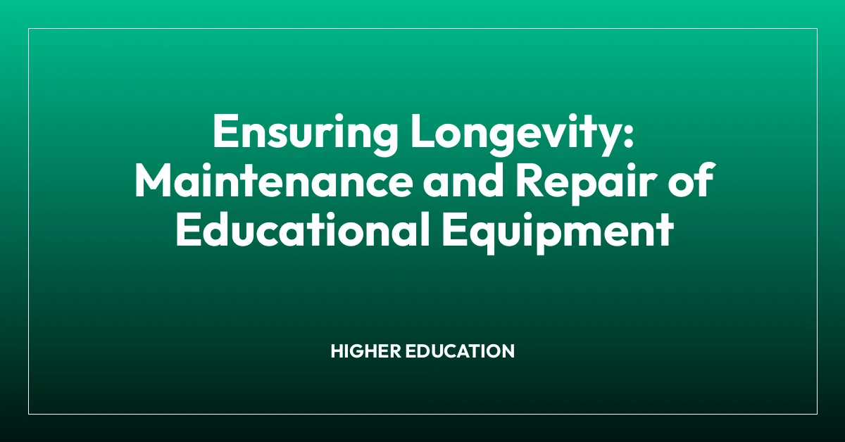 Higher Education • Teachers Institute